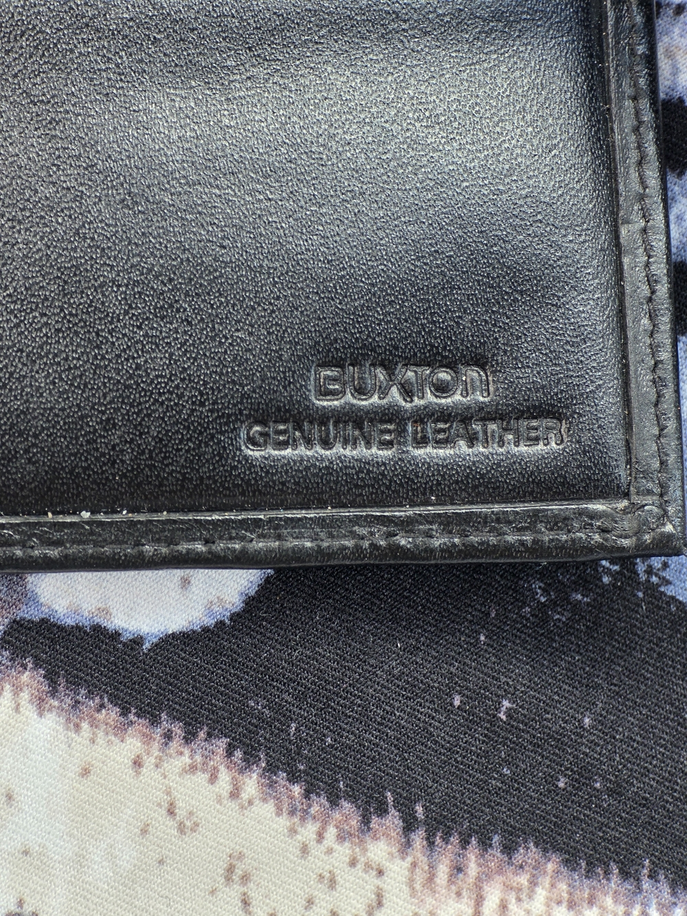 Buxton Genuine Leather Bi-Fold Wallet